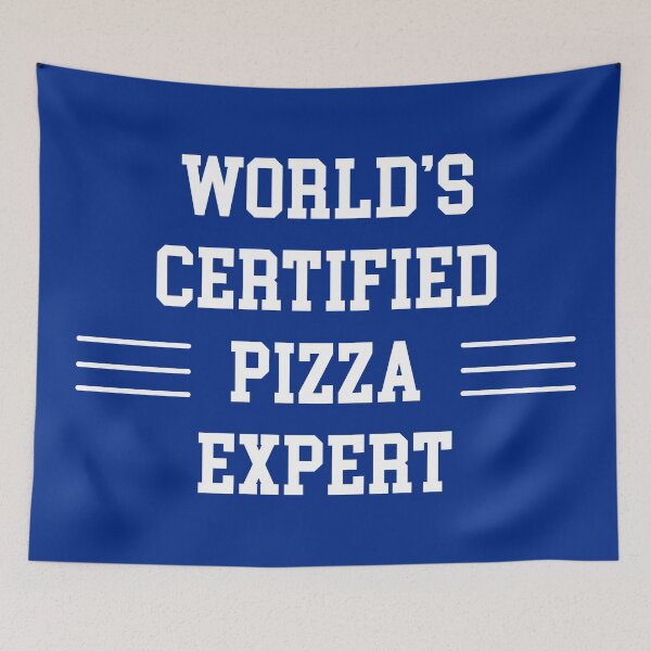 Item preview, World's certified pizza expert designed and sold by GraphicBit.