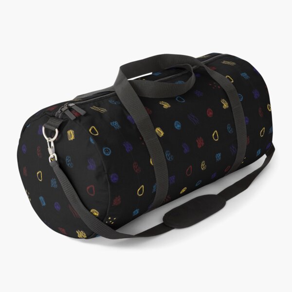 Item preview, Ditsy Organelles - Color on Black designed and sold by Hodgepodge Bricolage.