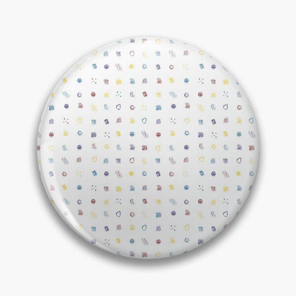 Item preview, Ditsy Organelles - Color on White designed and sold by Hodgepodge Bricolage.