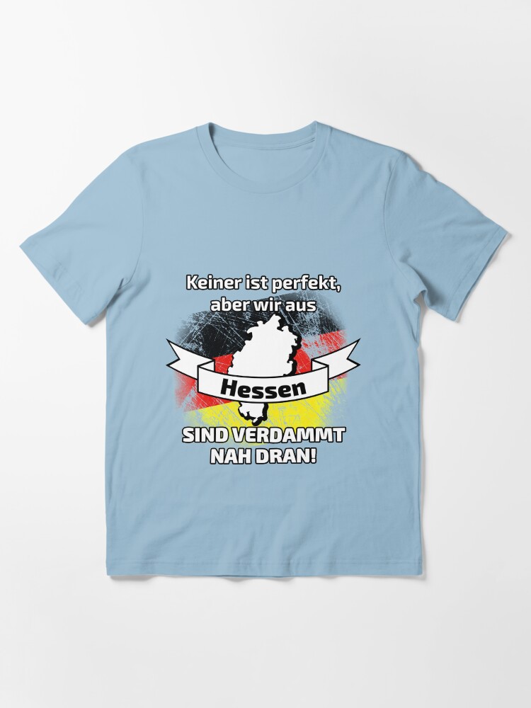 Thumbnail 2 von 7, Essential T-Shirt, Perfekt Hessen designt und verkauft von dynamitfrosch.