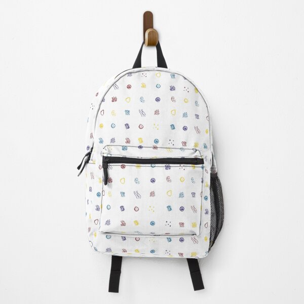 Item preview, Ditsy Organelles - Color on White designed and sold by Hodgepodge Bricolage.