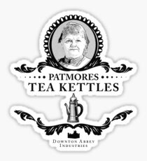 Patmores Tea Kettles - Downton Abbey Industries Sticker