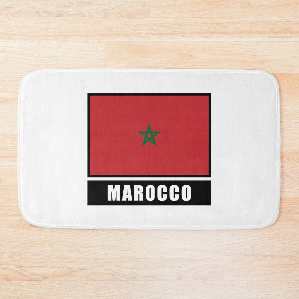 Item preview, Morocco Moroccan flag flag designed and sold by GeogDesigns.
