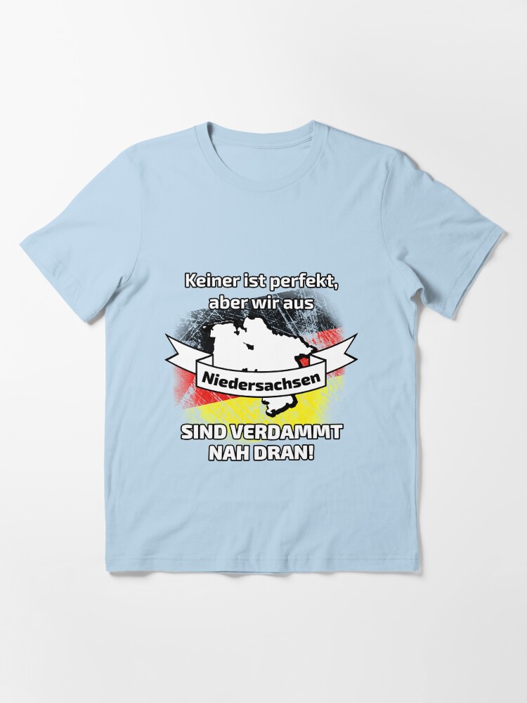 Thumbnail 3 von 7, Essential T-Shirt, Perfekt Niedersachsen designt und verkauft von dynamitfrosch.