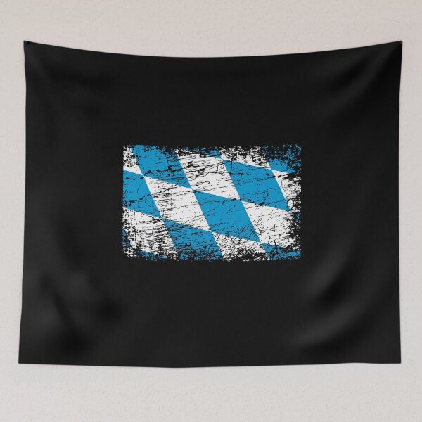 Item preview, Bavaria Bavarian flag flag designed and sold by GeogDesigns.