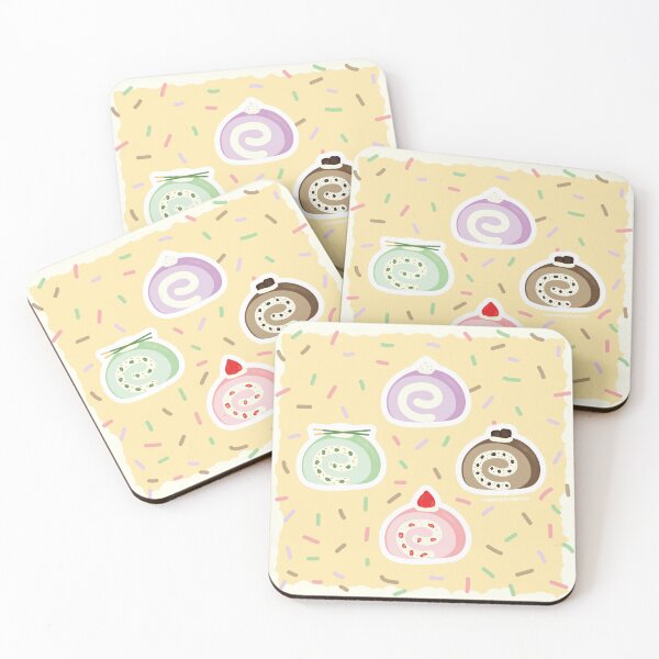 Item preview, Roll Cakes (Chocolate, Strawberry, Matcha, Taro) designed and sold by keke's delivery co..
