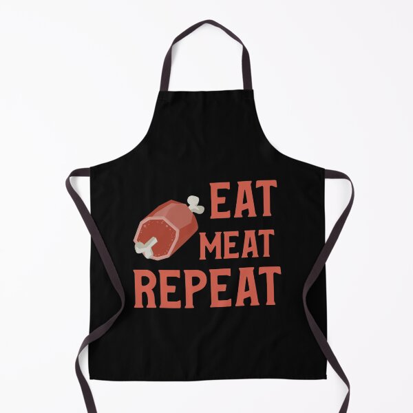 Item preview, Eat Meat Repeat designed and sold by GoodNews.365.