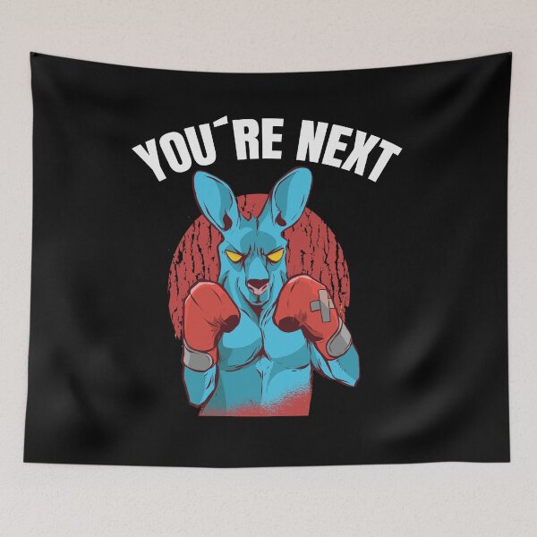 Item preview, Funny Kangaroo Boxer Boxing You're Next Gift designed and sold by Tomsens.