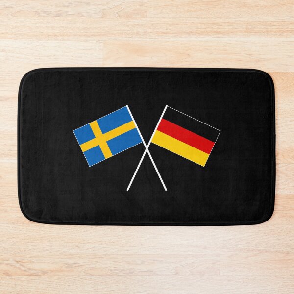 Item preview, German-Swedish friendship flag flag designed and sold by GeogDesigns.