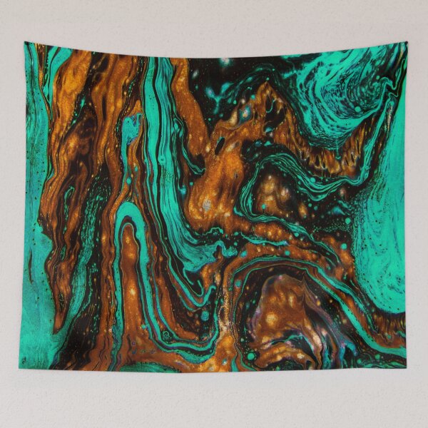 Item preview, Hydro Dipped Autumn Drain designed and sold by ArtRoomOregon.