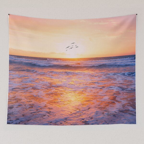 Item preview, Dramatic Ocean Sunset designed and sold by DaughterofYah.
