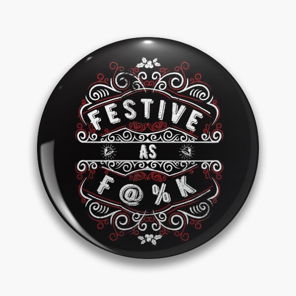 Item preview, Ugly Christmas Plaid Festive as f@%k - Theme Holiday Season designed and sold by AJ DESIGN.