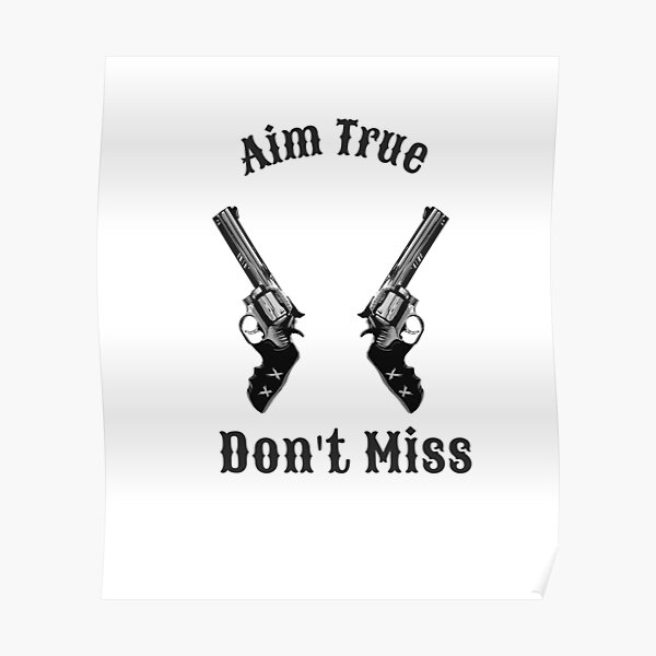 aim-true-poster-by-ccminddesigns-redbubble