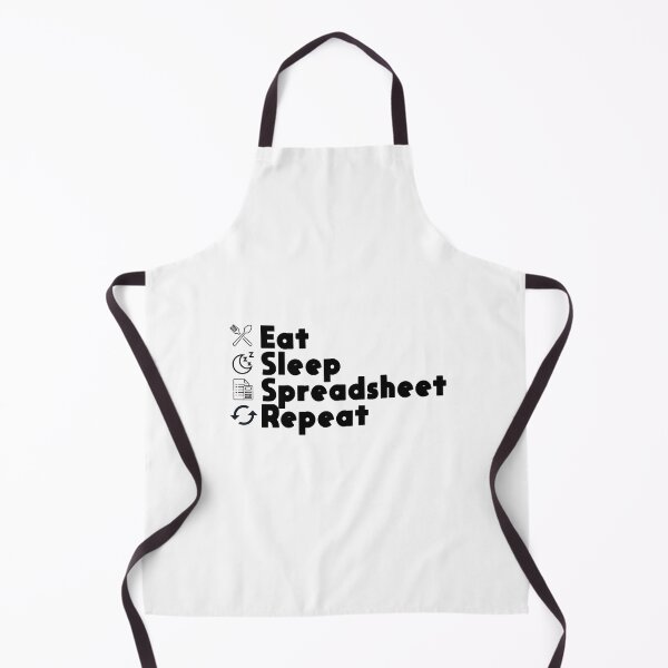 Item preview, Eat Sleep Spreadsheet Repeat - Funny Accounting Gift designed and sold by Eddyed.