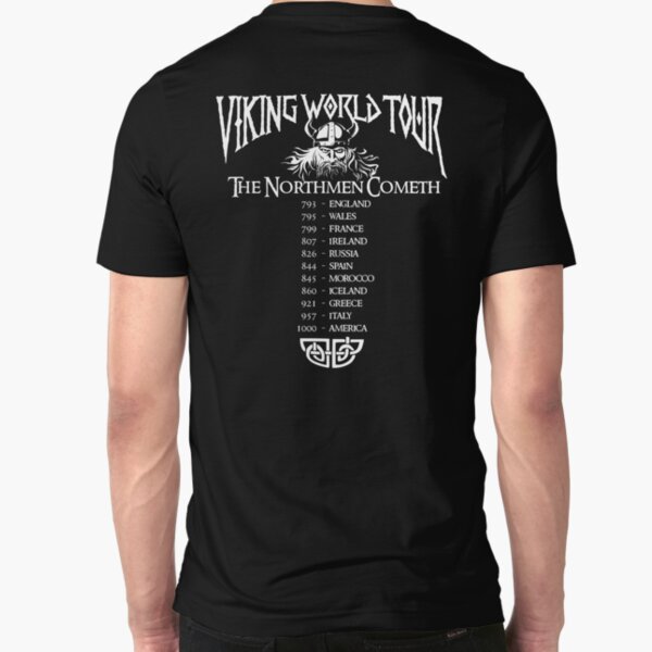 Viking World Tour Slim Fit T-Shirt