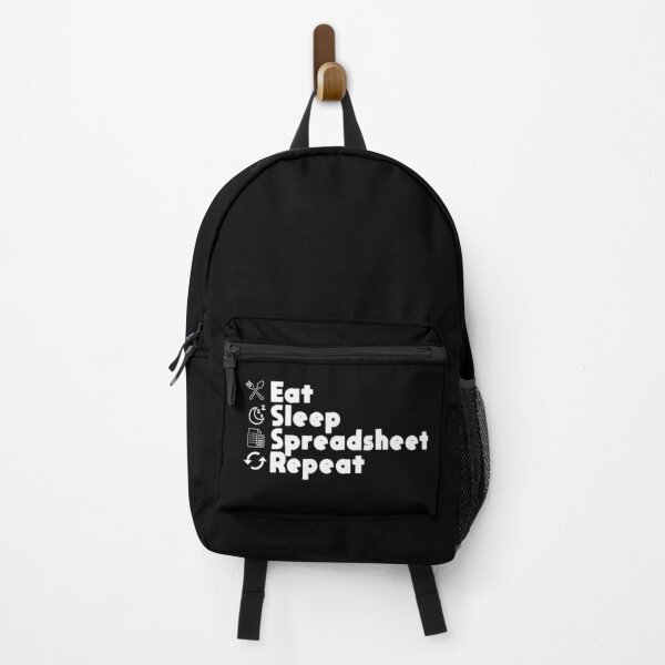 Item preview, Eat Sleep Spreadsheet Repeat - Funny Accounting Gift designed and sold by Eddyed.