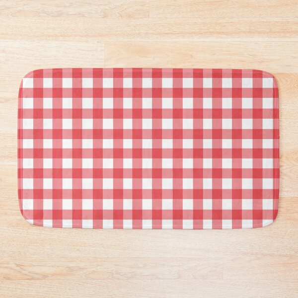 Item preview, Red Gingham ,checkered ,buffalo ,plaid pattern designed and sold by MariaMarinova.