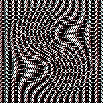 Artwork thumbnail, 90s S Wave Pattern (3D) [Roufxis-Rb] by RoufXis