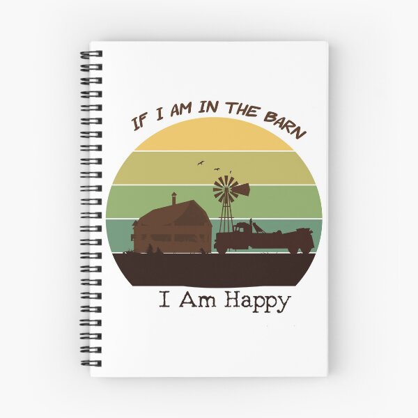 Item preview, If I Am In The Barn I Am Happy designed and sold by hourrianouar.
