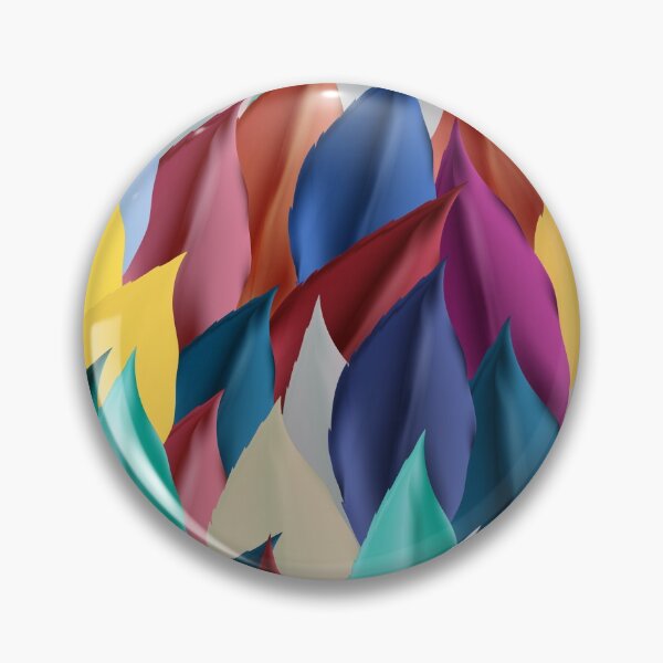 Item preview, Floral pattern colorful leaves designed and sold by 2411.
