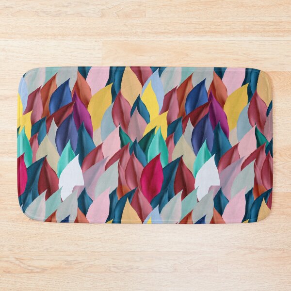 Item preview, Floral pattern colorful leaves designed and sold by 2411.