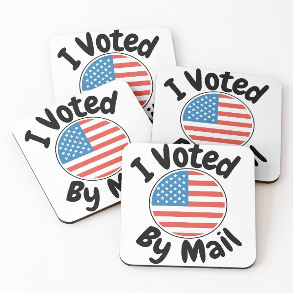 Item preview, i voted by mail  designed and sold by JocelynCrafts.