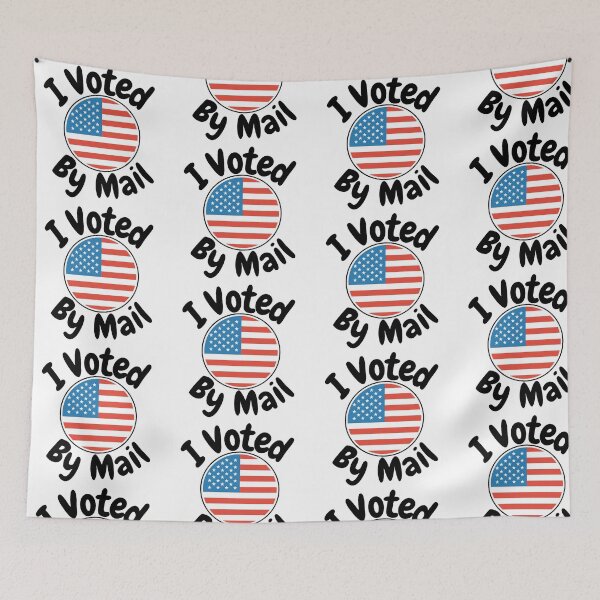 Item preview, i voted by mail  designed and sold by JocelynCrafts.