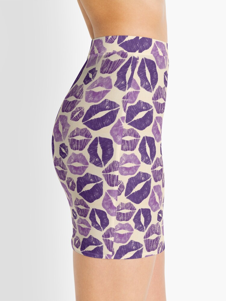 Alternate view of Purple Kisses Mini Skirt