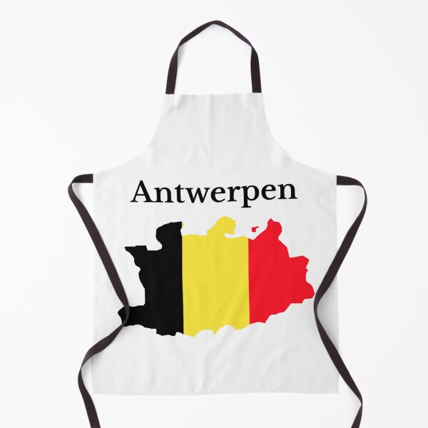 Item preview, Antwerp Province Map flag , Belgium. designed and sold by marosharaf.