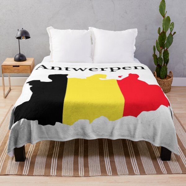 Item preview, Antwerp Province Map flag , Belgium. designed and sold by marosharaf.