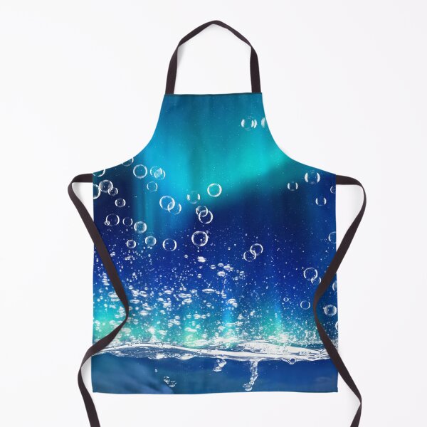 Item preview, Effervescent bubbles rise under the aurora borealis designed and sold by mikebraun.