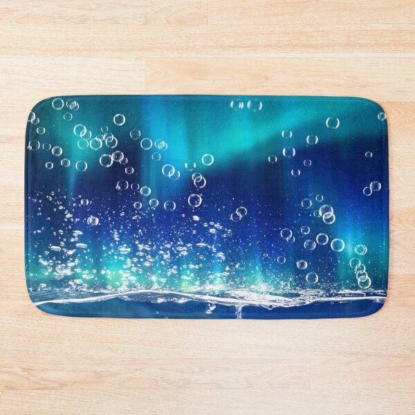Item preview, Effervescent bubbles rise under the aurora borealis designed and sold by mikebraun.