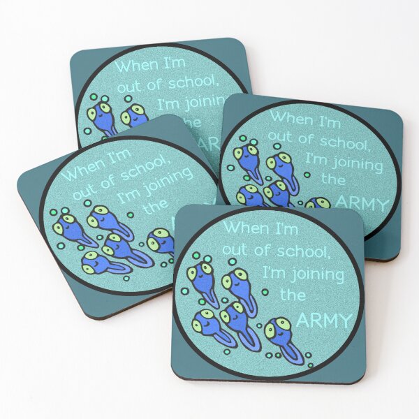 Item preview, School of Tadpoles, Army of Frogs  designed and sold by sandpiperstudio.