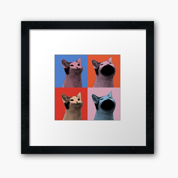 Item preview, Pop Cat - Pop Art designed and sold by AquarellChill.