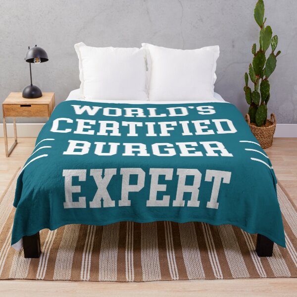 Item preview, world's certified burger expert designed and sold by GraphicBit.