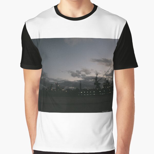 HMAS Stirling at night, June 2004 Graphic T-Shirt