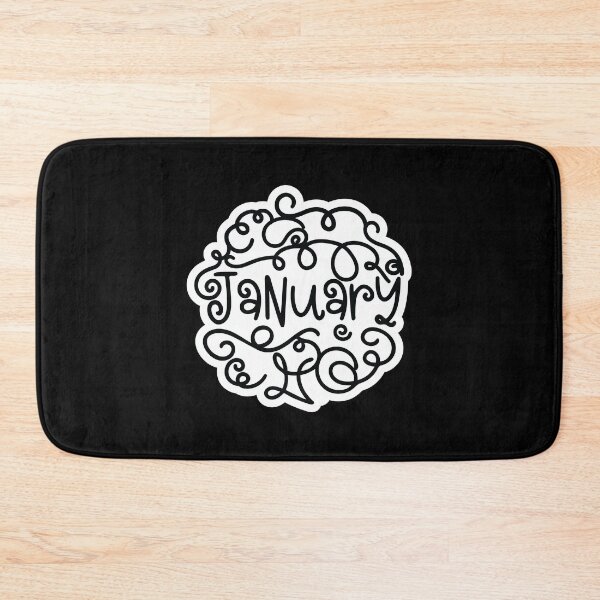 Item preview, January Doodle Planner Sticker  designed and sold by MysticMagpie.
