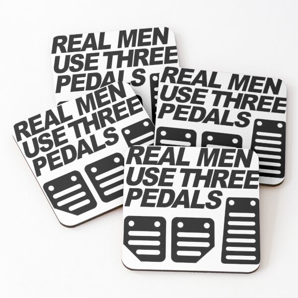 Item preview, Real Men Use Three Pedals designed and sold by sevenforArt.
