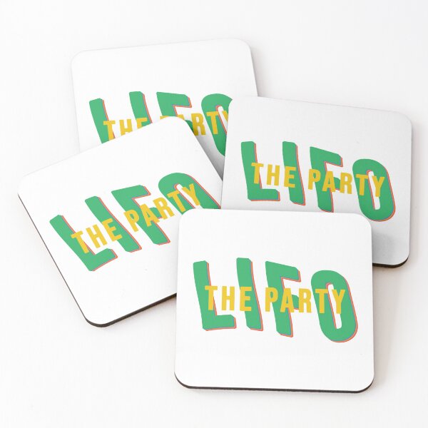 Item preview, LIFO The Party, Last in first out - Funny Accountant Gift designed and sold by Eddyed.