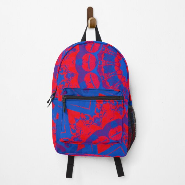 Item preview, Vibrant Blue Red Mandala Design designed and sold by Sheila Wenzel Ganny.