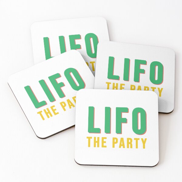 Item preview, LIFO The Party, Last in first out - Accountant Gift Ideas designed and sold by Eddyed.