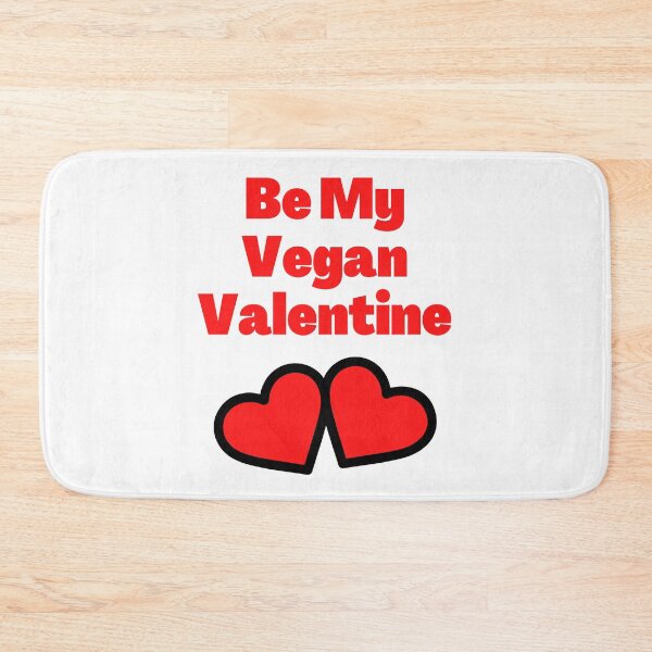 Item preview, Be My Vegan Valentine, Red Hearts Vegantine designed and sold by WhimsicaliTee.