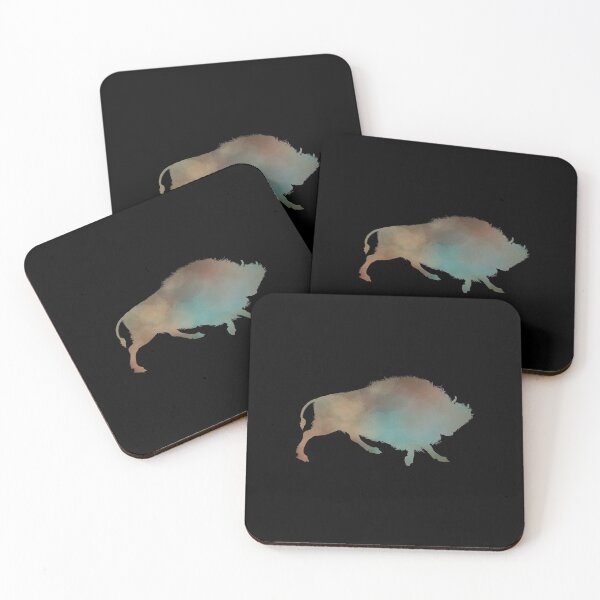 Item preview, Bison Watercolor Essential Sticker designed and sold by Love2MakeArt.