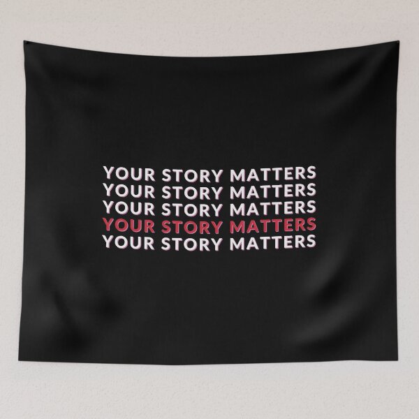 Item preview, YOUR STORY MATTERS designed and sold by BrownGirlMantra.