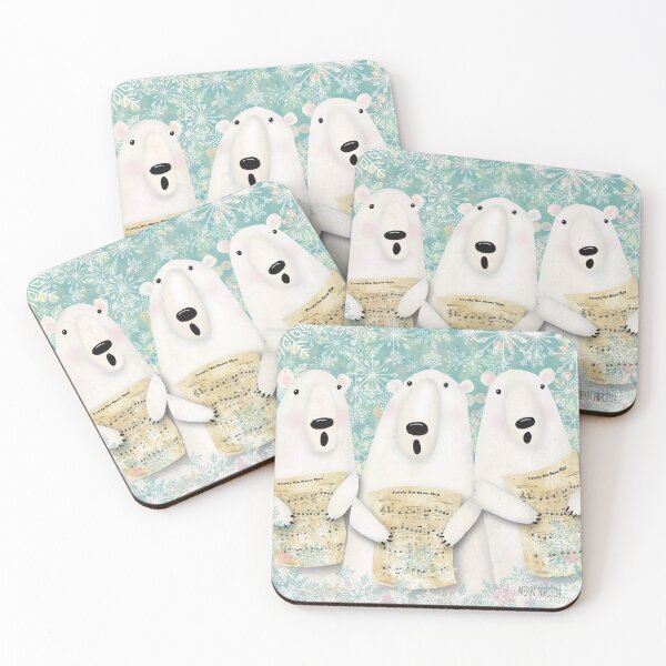 Item preview, Singing Polar Bears designed and sold by MerriNielsen.