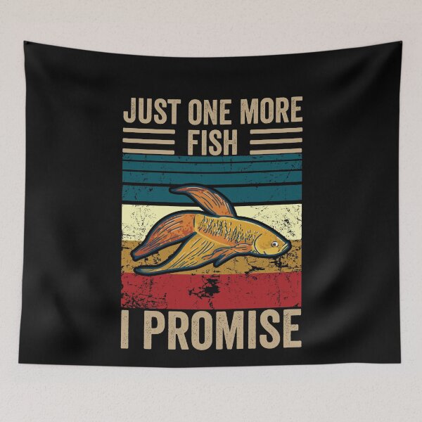 Item preview, VINTAGE JUST ONE MORE FISH I PROMISE designed and sold by noahs-shop.