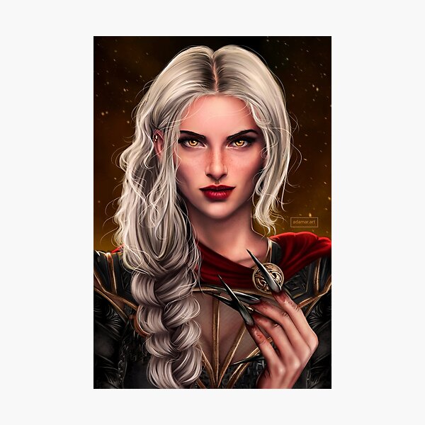 Manon blackbeak Photographic Print