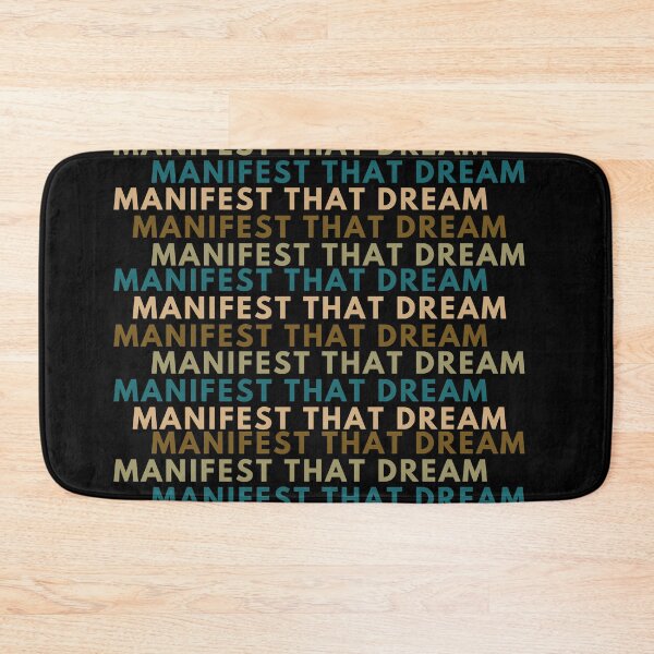 Item preview, MANIFEST THAT DREAM designed and sold by BrownGirlMantra.