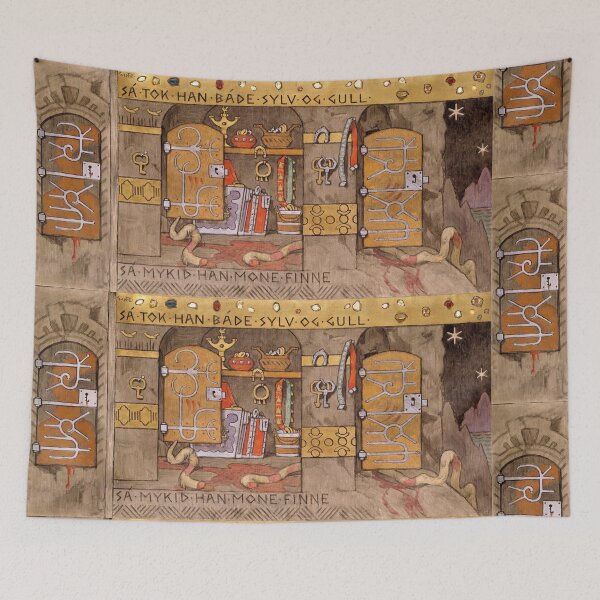 Item preview, Gerhard Munthe  Åsmund bringing Home Silver and Gold designed and sold by bruntXumber.