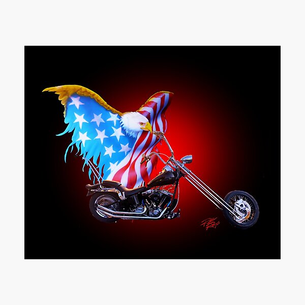 Item preview, American Bad Boy Chopper designed and sold by rikkirocx.